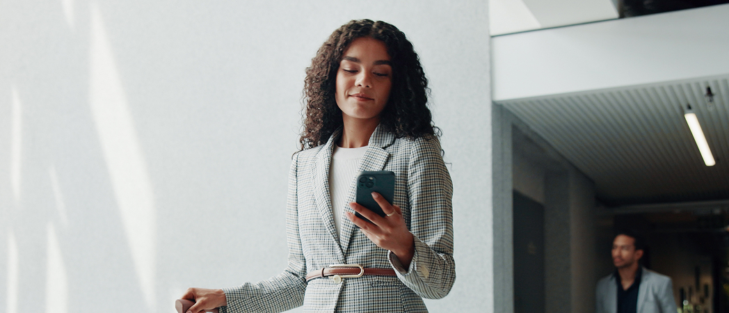 Water-Protec app screen highlighting secure connectivity